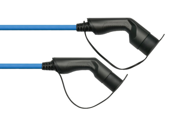 Blaues Typ 2 Ladekabel