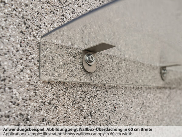 Wallbox-Überdachung Regenschutz Schutzdach